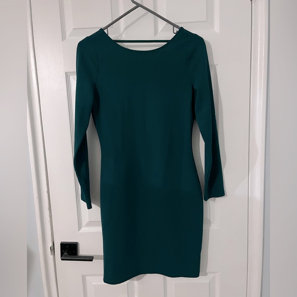 Express Hunter Green Dress